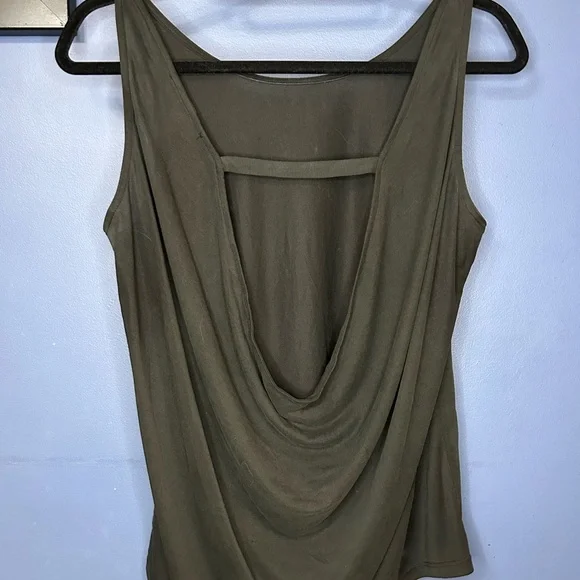 Naked Zebra Black Semi-Sheer Tank Top - Picture 2 of 3